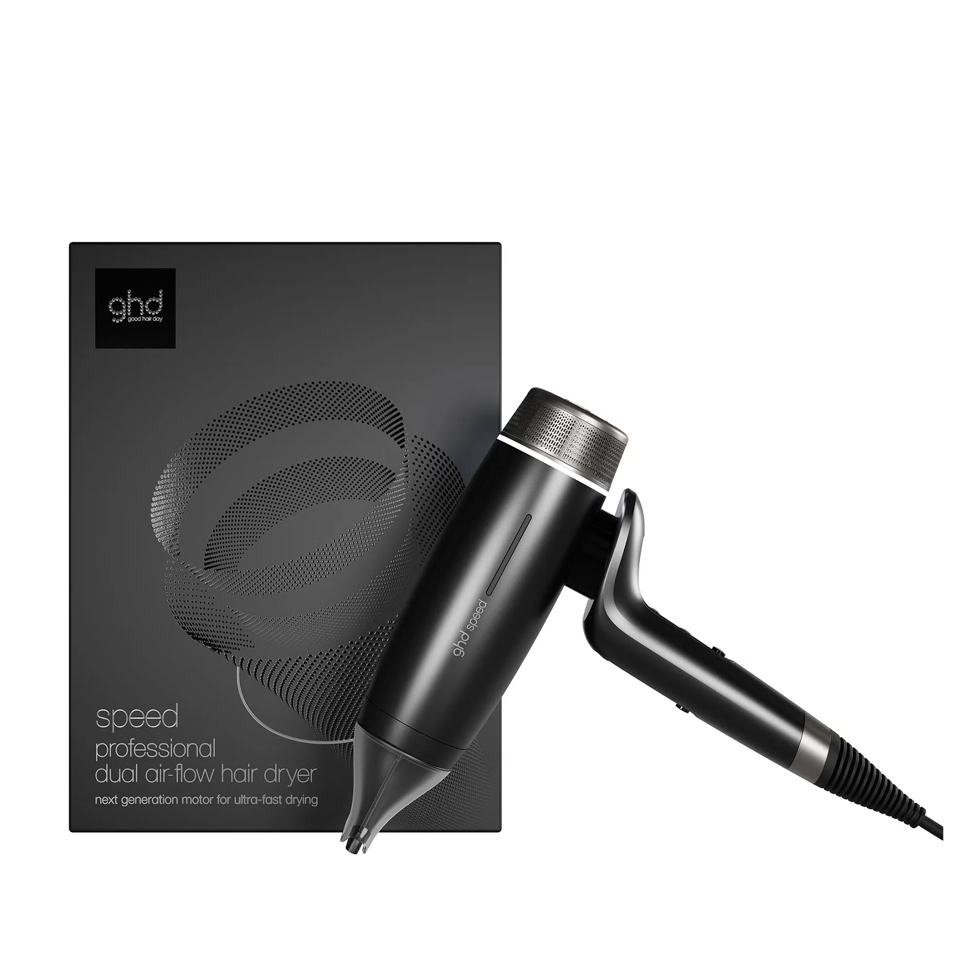 ghd Speed Iconic Hair Dryer in Black